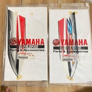 Yamaha Jupiter z 2005 black and white outer wing sticker striping Original YGP 2P2-F8368-H0 2P2-F831