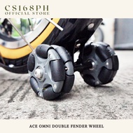 CS168ph Ace Omni Double Fender Wheels for Brompton Bicycle