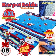 Karpet Baldu 6XL 200 X 300 CM Super Big Size FOTON Korean Tatami Carpet Rugs 7mm Hall Area Bedroom D