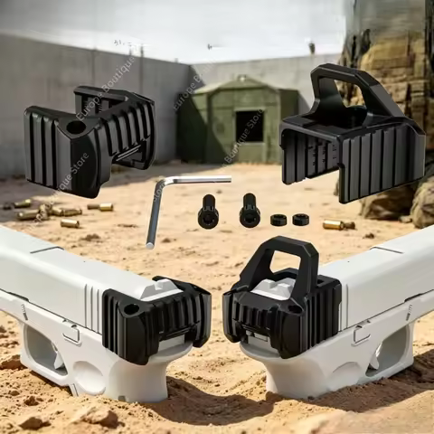 Tactical Rear Plate Slide Aid Pull Handle Fit G17 G19 G20 G21 G22 G34 G39 Airsoft Model Upgrade Spar