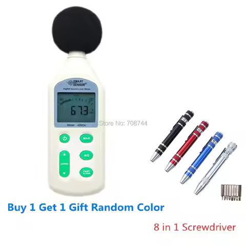 Smart Sensor AR824 New Arrive Portable Digital Sound Noise Decibel Meter / DB Meter / Noise Analyzer