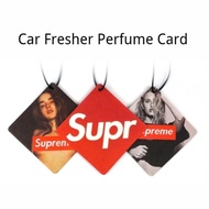 JSTORE | CAR PERFUME CARD CAR ESSENTIAL OILS PERFUMEE FRAGRANCE TABLETS DECORATION/汽车香水片潮汽车用品车载精油香薰