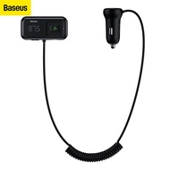 Baseus FM Modulator Transmitter Bluetooth 5.0 FM Radio 3.1A USB Car Charger Handsfree Car Kit Wireless Aux Audio