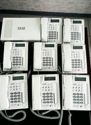 ♥尚揚通信♥二手屏風 各式二手電話總機(各式品牌)6支話機.