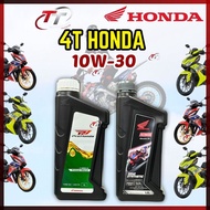 4T HONDA SEMI FULLY SYNTHETIC 1.2L 10W30 Engine Oil Minyak Hitam Enjin Engin 100% Original RS150 WAV