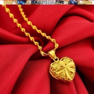 916 gold necklace ladies gold pendant female gold jewelry gift in stock