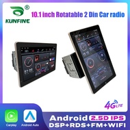 10.1 Inch Rotatable Vertical Screen Car Radio 2 Din Android Multimedia DVD Player GPS Navigation Aut