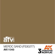 AK Interactive 3rd Generation Acrylic AFV Series AK11343 MERDC SAND (FS30277) – AFV