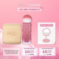 Bộ đôi phấn nước M.O.I Baby Skin Cushion và Son tint lì MOI Cotton Candy - Matte Lasting Lip Tint
