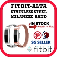 (SG Seller) Fitbit Alta Milanese Stainless Steel Band Strap