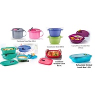 TUPPERWARE Crystalwave 460ml/600ml/800ml/1L [AUTHENTIC] **Microwaveable Food Container**