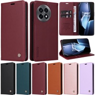 Luxury Casing For OnePlus 13R 12R Nord CE4 Lite Nord 4 5G Retro Book Wallet Soft Pu Leather Card Slo