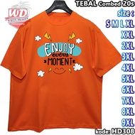 ENJOY T-SHIRT XS SML XL 2XL 3XL 4XL 5XL 6XL 7XL 8XL 9XL BIG SIZE JUMBO T-SHIRT HD308
