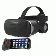 Others - VR眼鏡頭戴式遊戲頭盔（升級版+遊戲手柄058）