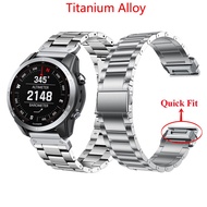 22mm 26mm Titanium Alloy Watchband High Quality Metal Strap Quick Fit Band For Garmin Forerunner 970