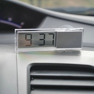 Transparent LCD Digital Car Clock