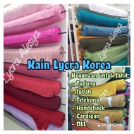 KAIN LYCRA BIDANG 60_JAHIT TUDUNG/JUBAH_[OPEN METER]_