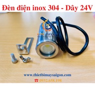 304 stainless steel electric lamp 304 flange lamp stainless steel mirror lamp, 24V wired lamp flange