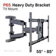 P65 for 55 to 85 inch, TV Bracket, Wall Mount, Bracket Swivel, Heavy Duty TV Bracket
