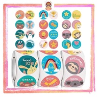 ✨🦄 500 PIECES/ ROLL Reward Stickers l Motivational Stickers l Good Job Well Done l Birthday Stickers