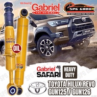 [1pc] CASTON SAFARI FRONT / REAR TOYOTA HILUX REVO GUN125 GUN126 HEAVY DUTY OIL ABSORBER GABRIEL