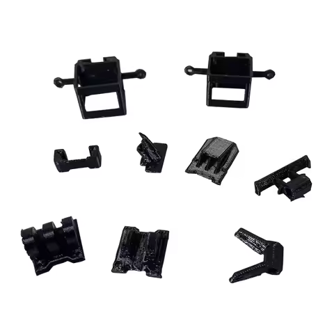 RC Drone 2S720 2S550 Battery Compartment Receiver Fixed Bracket Antenna Tail Fin 2inch 3D Printed DI