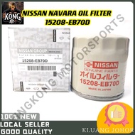 NISSAN NAVARA D40 D23 NP300 URVAN E26 OIL FILTER 15208-EB70D O3137 NISSAN NAVARA OIL FILTER 15208 EB