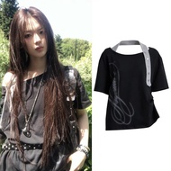 [Dongdaemun Air Transport] Off-the-Shoulder Top Oblique Shoulder Off-the-Shoulder Top Off-the-Should