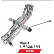 yamaha 125zr racing single footrest