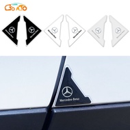 GTIOATO 2PCS Car Door Corner Cover Silicone Anti-Collision Stickers Car Accessories For Mercedes Benz W212 W204 W213 W205 W211 A180 A200 B180 C180 E200 CLA180 GLB200 GLC300 S CLS GLA GLE Class