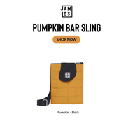 Jamlos Pumpkin Bar Sling - túi vải canvas chần đeo chéo chữ nhật Jamlos