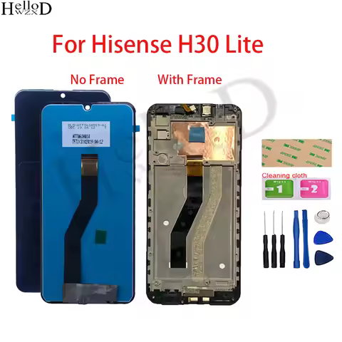 Mobile LCD Display For Hisense H30 Lite LCD Display With Touch Screen Digiziter Assembly Sensor Repl