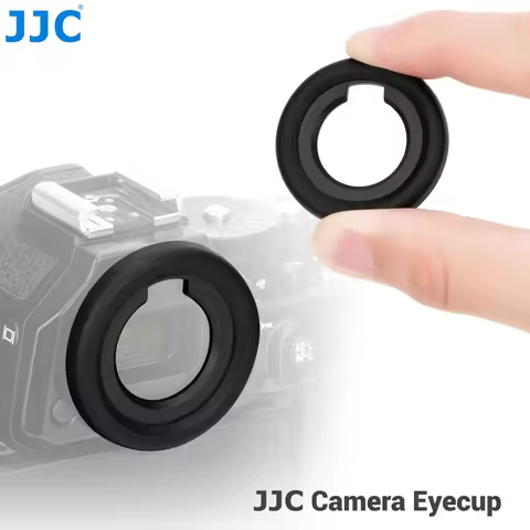 JJC Soft Silicon Round Eyecup Viewfinder Eyeshade for Nikon Z9, Z8, and ZF Mirrorless Cameras Replac