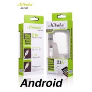 Alibaba Ali562 Fast Charger 1.5Meter With Ilaw for Android