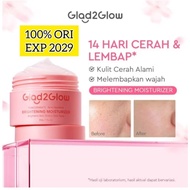 Glad2glow G2G pomegranate niacinamide brightening moisturizer 30g
