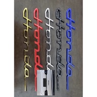 Honda Emblem  Italic Font Design Style Logo