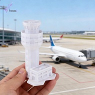 [freneci] 1:400 Unpainted Airport Control Tower Model 1 400 Scale Airport Building Model for Collect