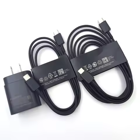 Samsung 25w Original Charger Type C Super Fast Charge Adapter For Galaxy A14 A15 A16 A06 A26 F53 F04
