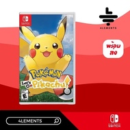 (พร้อมส่ง) SWITCH POKEMON LETS GO PIKACHU / EEVEE Z1/MDE (GAME) (ENG)