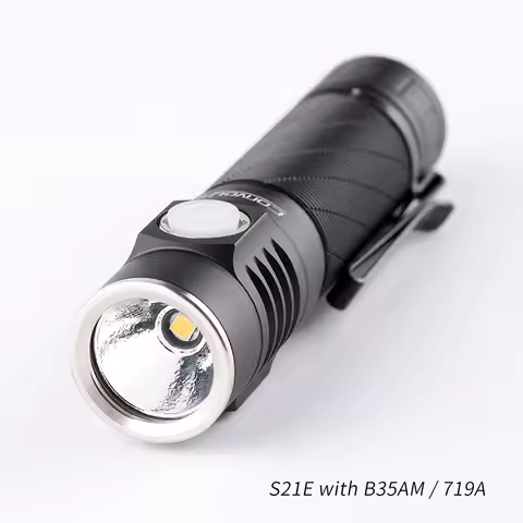 Convoy S21E 21700 flashlight B35AM 719A,Type-c charging port,high CRI,R9080