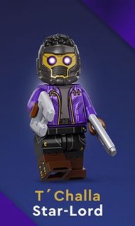 LEGO Minifigures 71031 Marvel Studios Series No.11 帝查拉 星爵 (假如…？）
