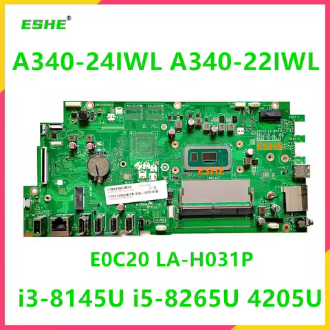 E0C20 LA-H031P Motherboard For Lenovo AIO A340-22IWL A340-24IWL 520C-24IWL V540-24IWL Motherboard 01