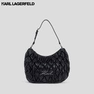 KARL LAGERFELD - K/SIGNATURE KUILT HOBO BAG 246W3007
