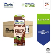 Bright Cow Chocolate Flavoured UHT Milk (1L x 12)