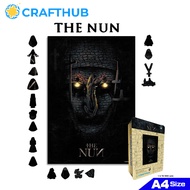 Crafthub The Haunting Nun - Valak the Conjuring Wooden Jigsaw Puzzle Board Game