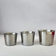 304 Stainless Steel Cups and Cups for Ice Making of All Sizes, Flan Cake Molds, Dipping Sauce Contai