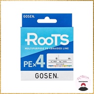 Gosen Roots PE x4 Multicolor Braided Fishing Line