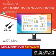 PRISM+ W270 Ultra  27" 60Hz Productivity Monitor [3840 x 2160]