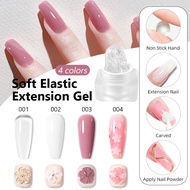 Solid Builder Gel for Nails, Extension Nail Gel 3D Sculpting Gel for Nails Art Non-Stick Hand, Ultra