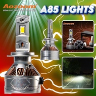 Genuine Aozoom A85 LED Headlight 85W Super Bright White Light Specialized for Cars and Motorcycles